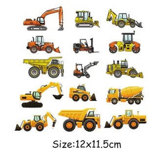 Детская термонаклейка для одежды Технические машины 
Детская термонаклейка для одежды Технические машины