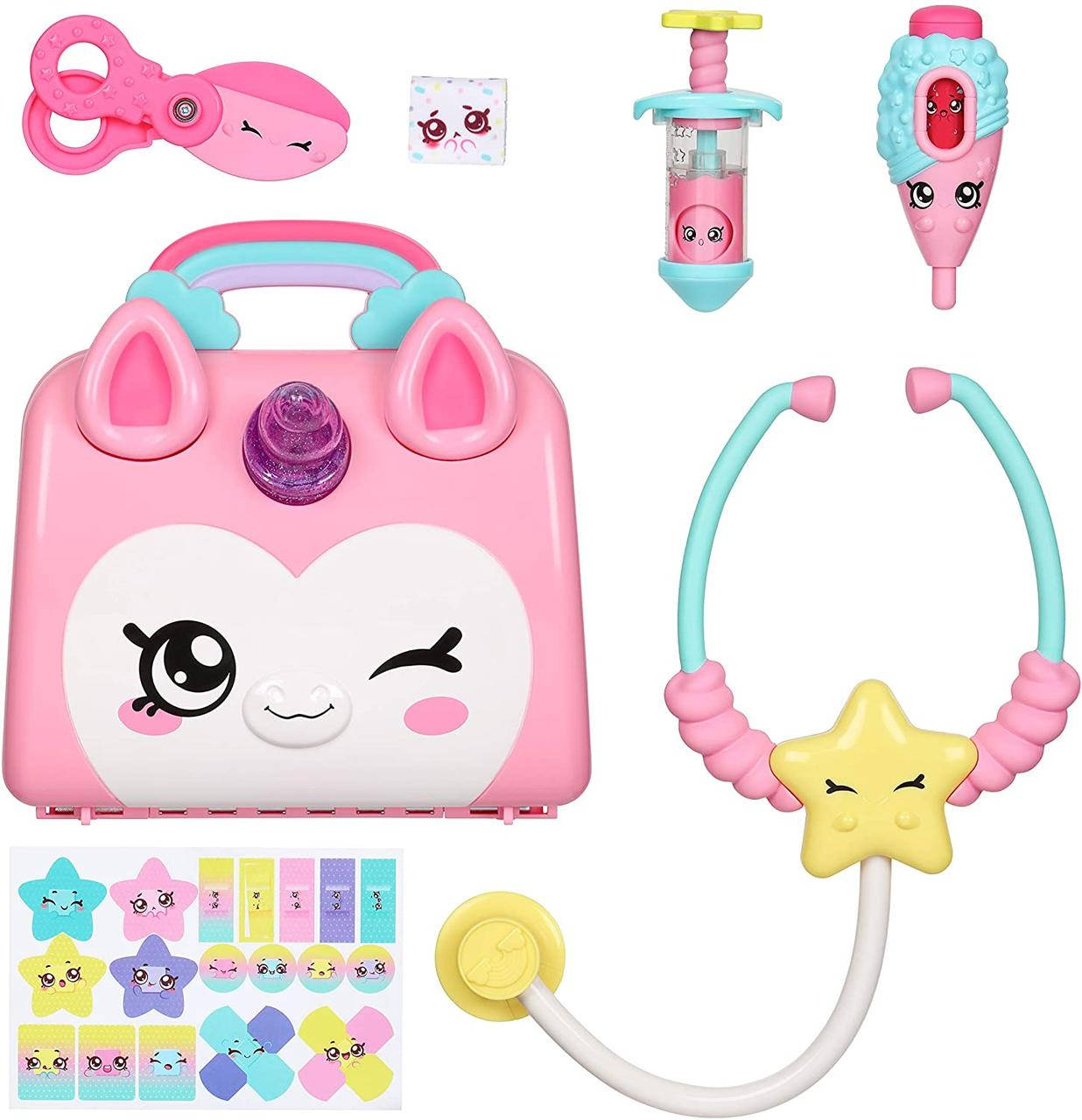 Игровой набор Сумка доктора с 4 аксессуарами для кукол Кинди Кидс Kindi Kids Hospital Corner Unicorn Doctor's
Игровой набор Сумка доктора с 4 аксессуарами для кукол Кинди Кидс Kindi Kids Hospital Corner Unicorn Doctor's