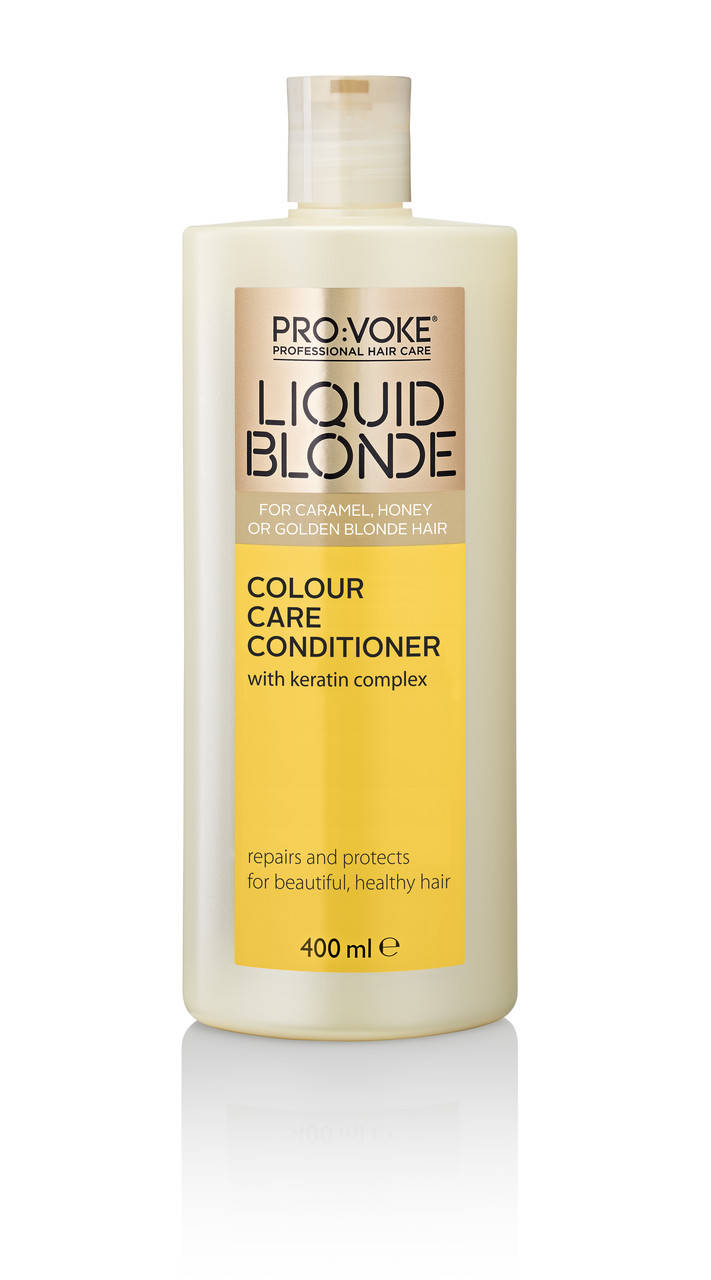 Кондиционер для волос c формулой защиты цвета и кератином PRO:VOKE Liquid Blonde Colour Care Conditioner 400ml
Кондиционер для волос c формулой защиты цвета и кератином PRO:VOKE Liquid Blonde Colour Care Conditioner 400ml