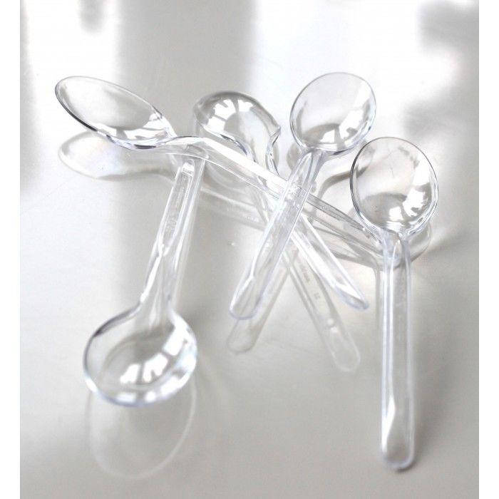 Ложка одноразовая прозрачная 13 см, 100 шт
Ложка одноразовая прозрачная 13 см, 100 шт