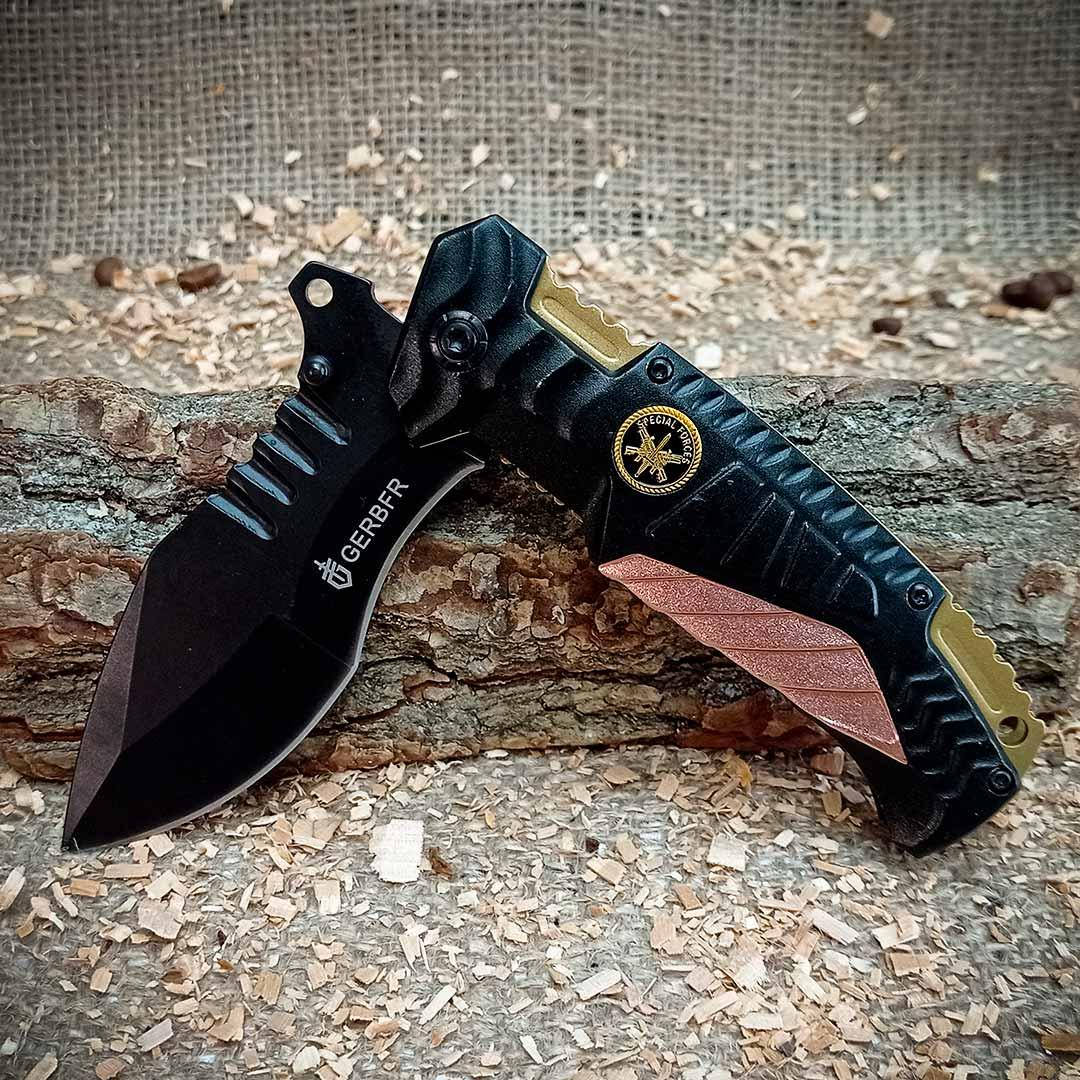 Тактический складной карманный нож Gerber Knives полуавтоматический городской нож рыболовный охотничий нож, Черный
Тактический складной карманный нож Gerber Knives полуавтоматический городской нож рыболовный охотничий нож, Черный
