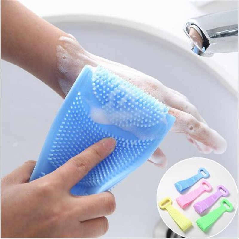 Двухсторонняя силиконовая мочалка-массажер для тела Silicon bath towel. Мочалка в душ., Алый
Двухсторонняя силиконовая мочалка-массажер для тела Silicon bath towel. Мочалка в душ., Алый