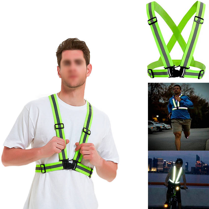 Светоотражающий жилет для велосипедиста Reflective Suspenders Belt Салатовый, подтяжки-жилетка сигнальная (NS)
Светоотражающий жилет для велосипедиста Reflective Suspenders Belt Салатовый, подтяжки-жилетка сигнальная (NS)