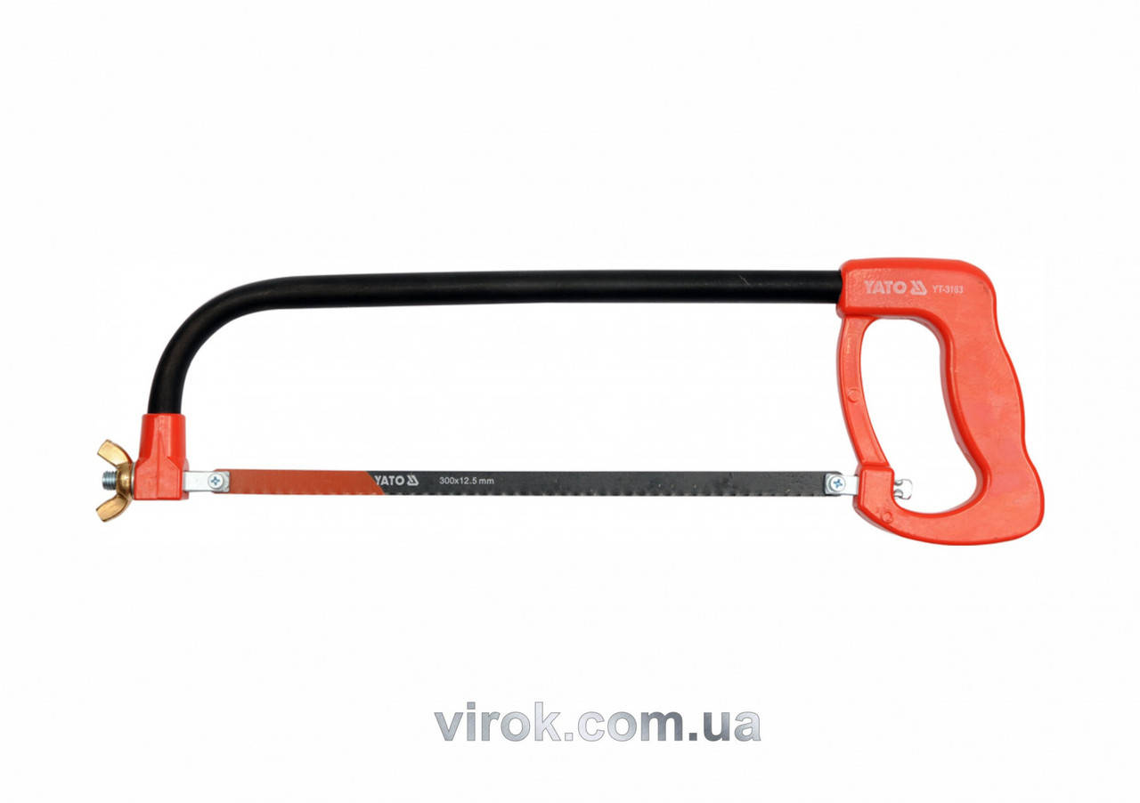 Ножовка по металлу YATO 300 мм YT-3163
Ножовка по металлу YATO 300 мм YT-3163