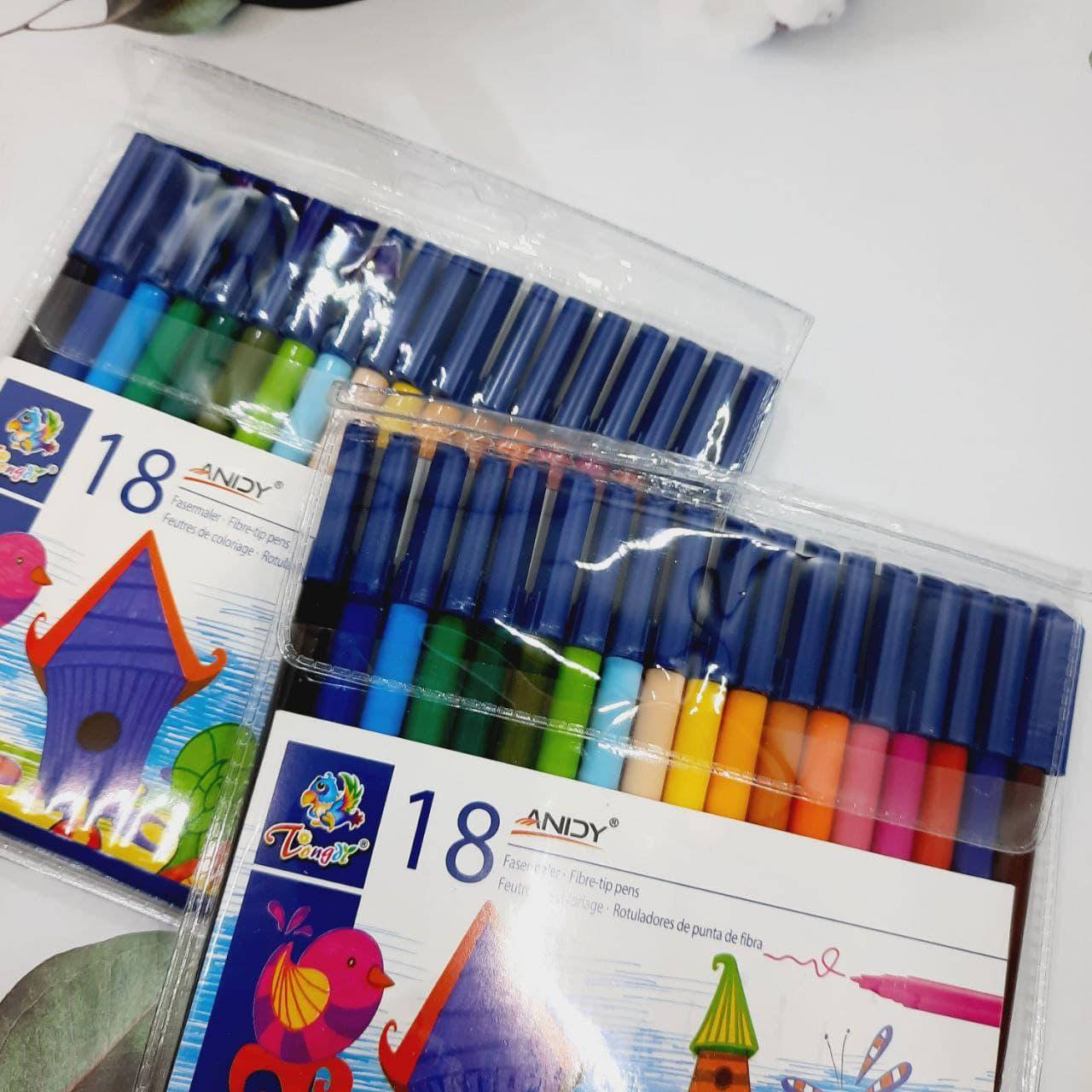 Акварельные фломастеры, Разные цвета
Акварельные фломастеры, Разные цвета