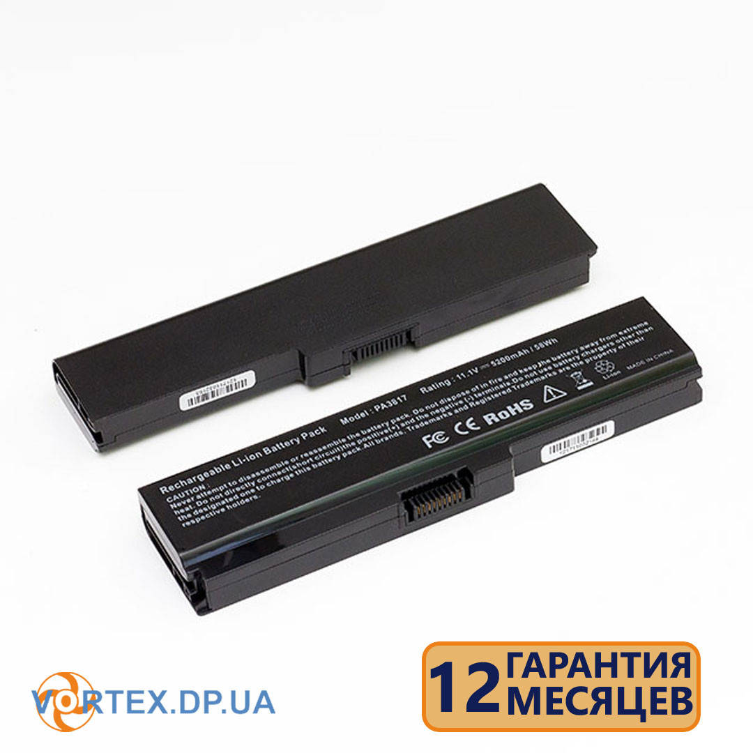 Батарея для ноутбука Toshiba Satellite L650, L650D, L750, L770, L775 series (PA3634H) 10.8v 4400mAh черная
Батарея для ноутбука Toshiba Satellite L650, L650D, L750, L770, L775 series (PA3634H) 10.8v 4400mAh черная