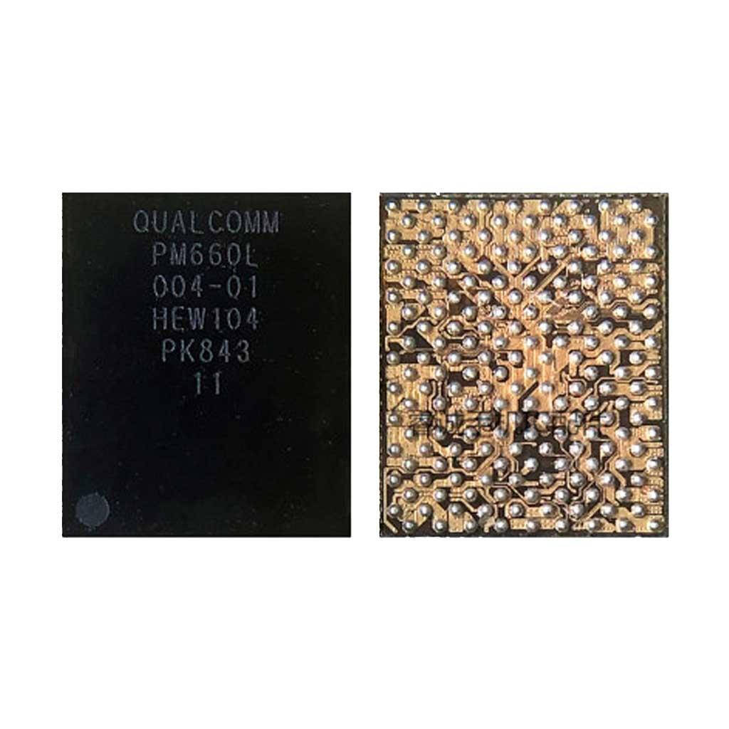 Микросхема контроллер питания Qualcomm PM660L 004-01, Xiaomi Redmi Note 6 Pro, Redmi Note 7
Микросхема контроллер питания Qualcomm PM660L 004-01, Xiaomi Redmi Note 6 Pro, Redmi Note 7