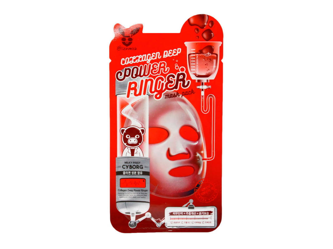 Маска для лица COLLAGEN DEEP POWER RINGER MASK PACK, Elizavecca, тканевая омолаживающая с коллагеном, 23 мл
Маска для лица COLLAGEN DEEP POWER RINGER MASK PACK, Elizavecca, тканевая омолаживающая с коллагеном, 23 мл