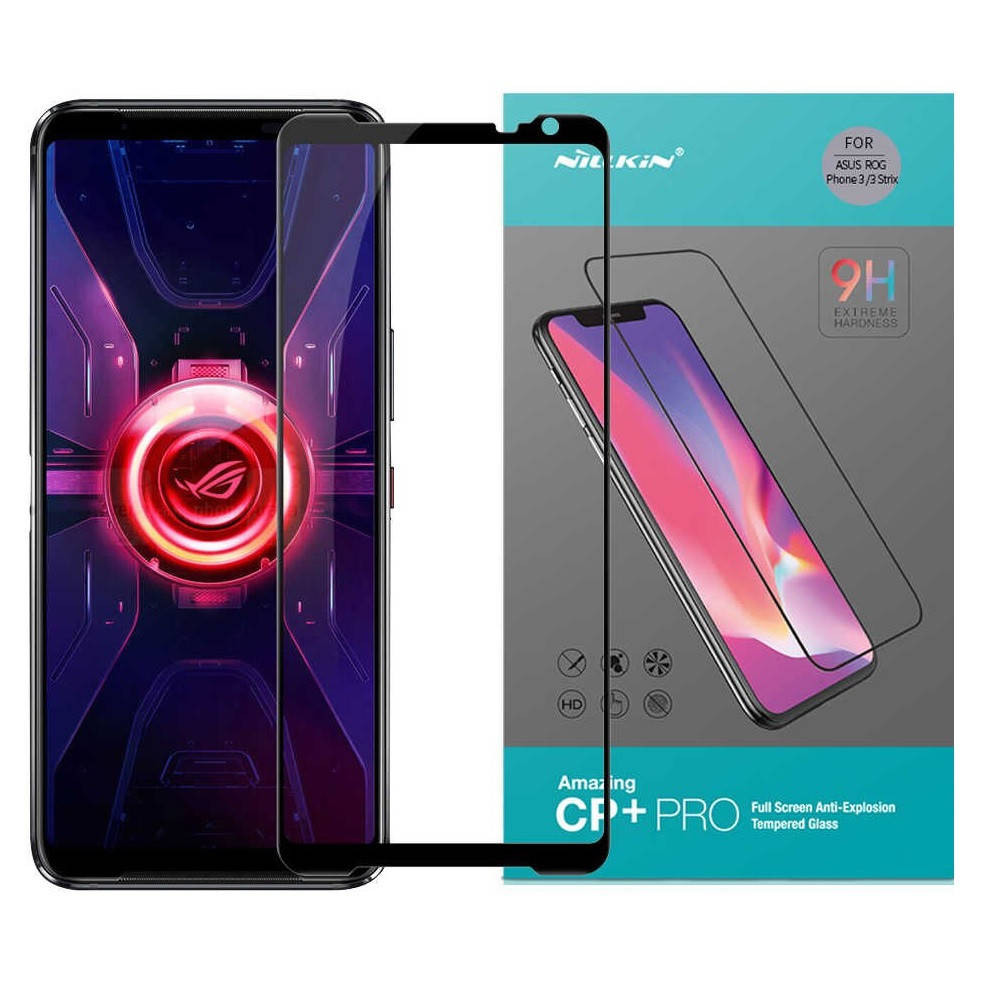 Защитное стекло Nillkin Amazing CP+ PRO 5D Full Glue для Asus ROG Phone 3 / 3 Strix Black (0.33 mm), Черный
Защитное стекло Nillkin Amazing CP+ PRO 5D Full Glue для Asus ROG Phone 3 / 3 Strix Black (0.33 mm), Черный
