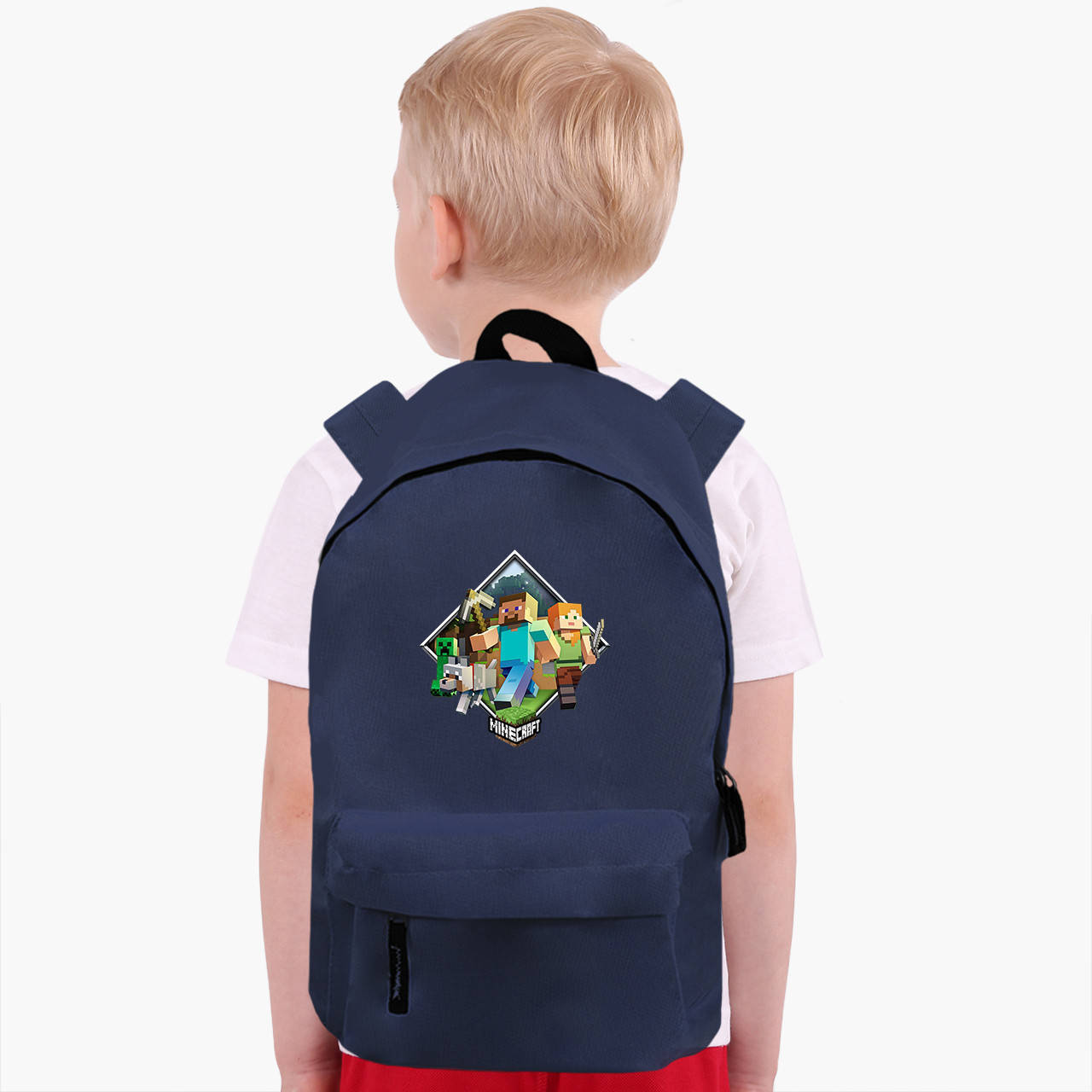 Детский рюкзак Майнкрафт (Minecraft) (9263-1175) Темно-синий 
Детский рюкзак Майнкрафт (Minecraft) (9263-1175) Темно-синий