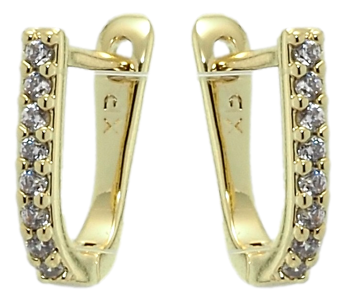 Серьги Xuping Позолота 14K английский замок "Дорожки с цирконием" 
Серьги Xuping Позолота 14K английский замок "Дорожки с цирконием"