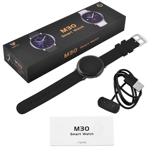 Круглые Смарт-часы Smart Watch M30, SUPER AMOLED, 42 mm, Black умные смарт часы + ПОДАРОК
Круглые Смарт-часы Smart Watch M30, SUPER AMOLED, 42 mm, Black умные смарт часы + ПОДАРОК