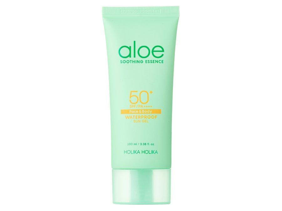 Солнцезащитный гель-эссенция с алоэ Holika Holika Aloe Soothing Essence Waterproof Sun Gel SPF50+
Солнцезащитный гель-эссенция с алоэ Holika Holika Aloe Soothing Essence Waterproof Sun Gel SPF50+