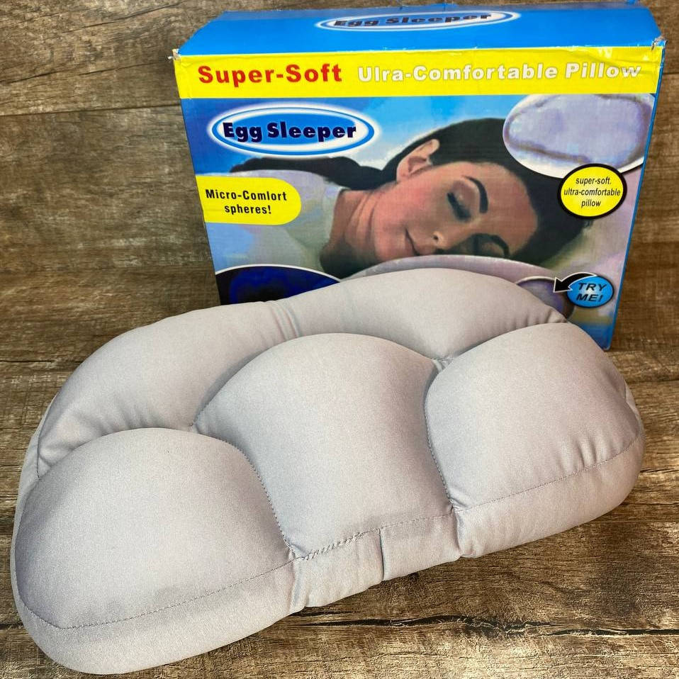 Подушка ортопедическая для сна Ультракомфортная Анатомическая Egg Sleeper Белая с эффектом памяти VN
Подушка ортопедическая для сна Ультракомфортная Анатомическая Egg Sleeper Белая с эффектом памяти VN