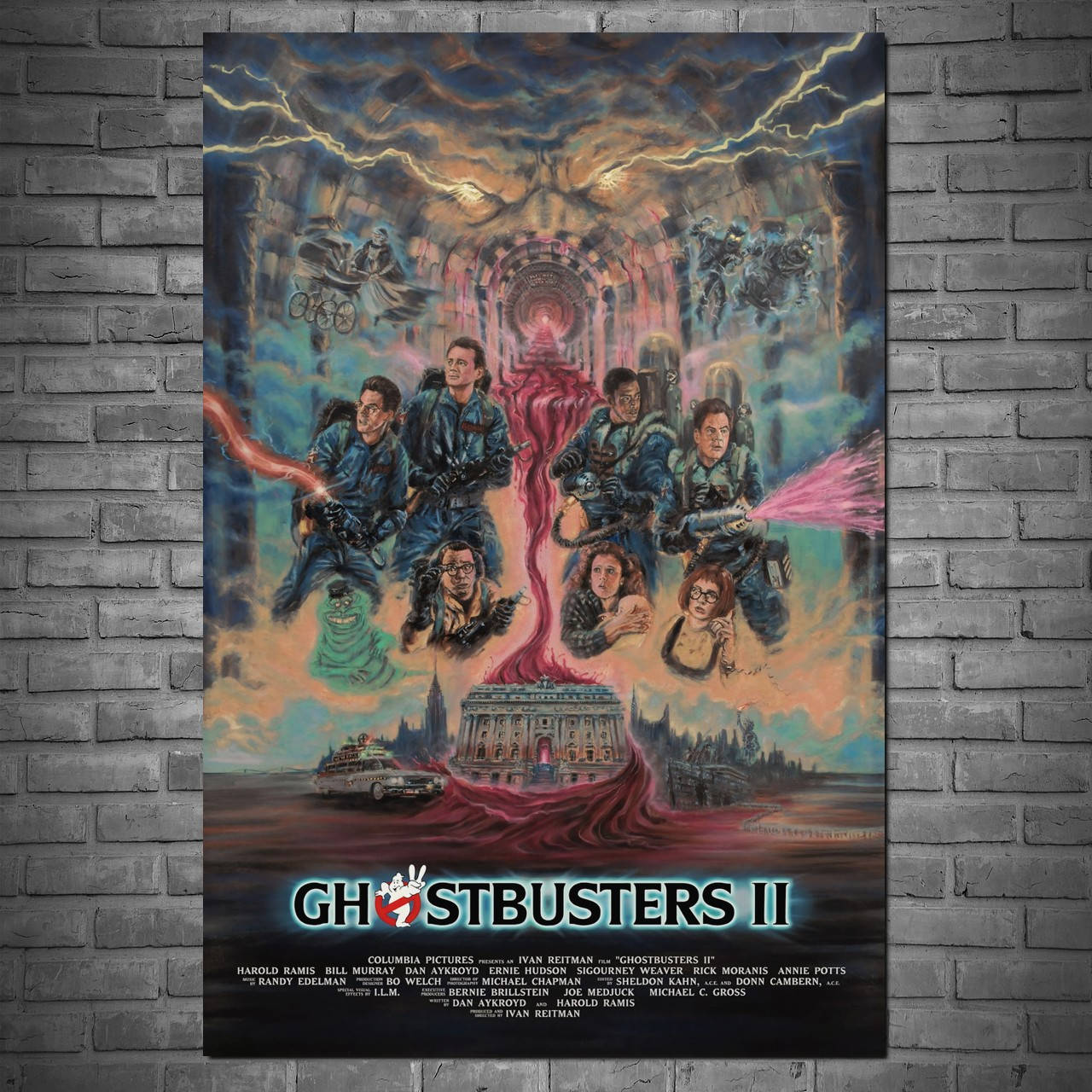 Плакат "Охотники за привидениями 2, Ghostbusters (1989)" (артикул 5584) 42, Полуглянец, 28
Плакат "Охотники за привидениями 2, Ghostbusters (1989)" (артикул 5584) 42, Полуглянец, 28