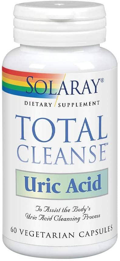 Total Cleanse, Uric Acid, Solaray Средство для очищения от мочевой кислоты, 60 растительных капсул
Total Cleanse, Uric Acid, Solaray Средство для очищения от мочевой кислоты, 60 растительных капсул