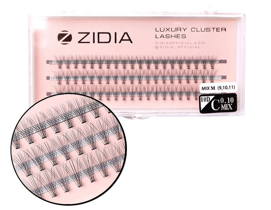 Вії накладні пучкові Zidia Cluster Lashes 10D C 0.10 Mix M (3 лєнти, розмір 9/10/11 мм), Черный
Вії накладні пучкові Zidia Cluster Lashes 10D C 0.10 Mix M (3 лєнти, розмір 9/10/11 мм), Черный