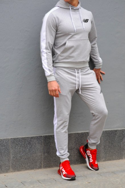 Мужской спортивный костюм New Balance светло - серый, Нью Баласн, хлопковый. код MG-2011 XXL
Мужской спортивный костюм New Balance светло - серый, Нью Баласн, хлопковый. код MG-2011 XXL
