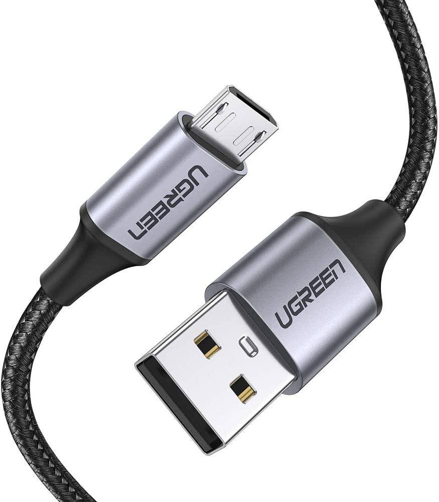 UGREEN Micro USB кабель 3м 18 Вт Android Чаринг свинца быстрая зарядка совместима для Galaxy A10 S7 S6 J6 J4 +, Черный
UGREEN Micro USB кабель 3м 18 Вт Android Чаринг свинца быстрая зарядка совместима для Galaxy A10 S7 S6 J6 J4 +, Черный