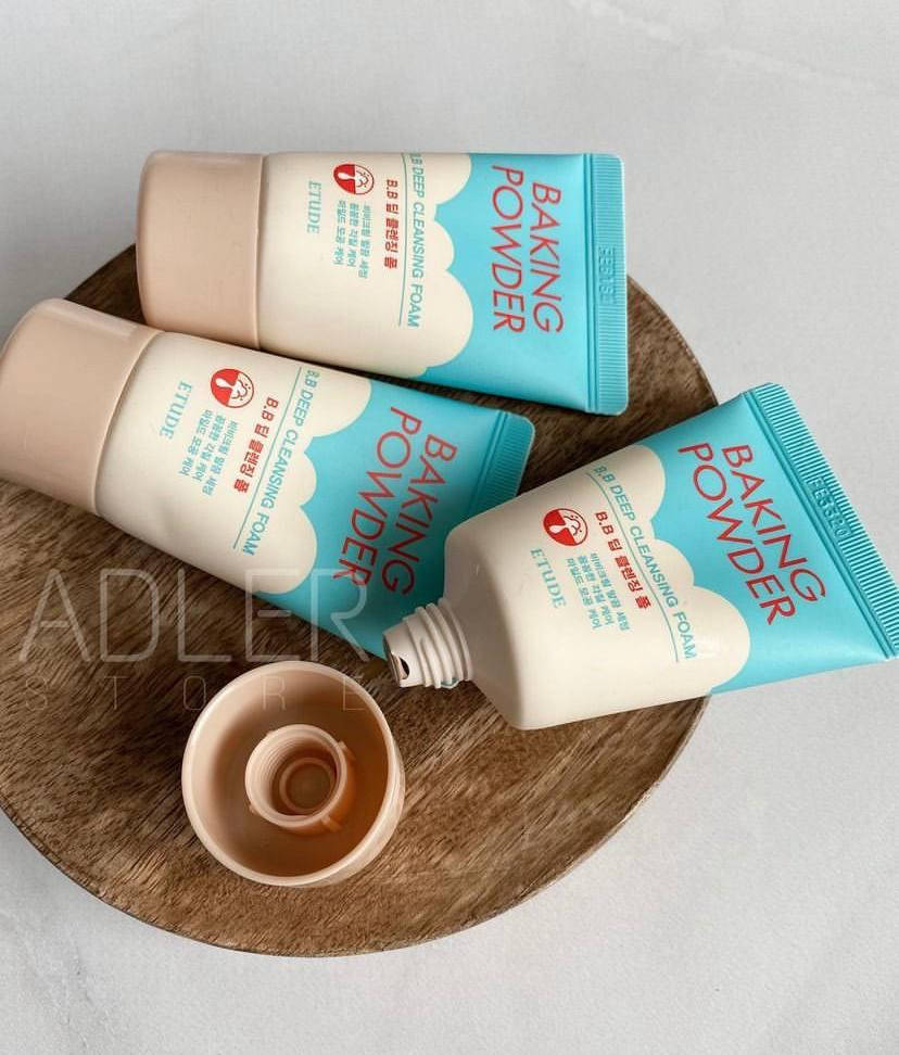 Пенка для умывания с содой и цитрусами Etude House Baking Powder B. B. Deep Cleansing Foam, 30 ml
Пенка для умывания с содой и цитрусами Etude House Baking Powder B. B. Deep Cleansing Foam, 30 ml