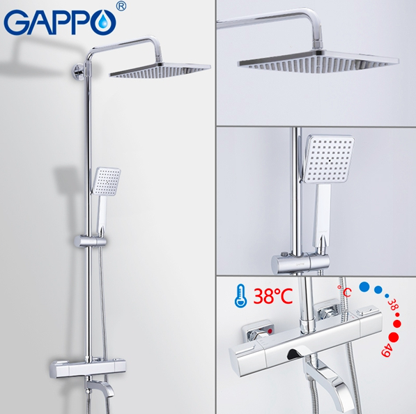 ТЕРМОСТАТИЧЕСКИЕ ДУШЕВЫЕ СИСТЕМЫ GAPPO G2491 С ИЗЛИВОМ , ГИБКИМ И ТРОПИЧЕСКИМ ДУШЕМ - ИЗДЕЛИЯ КЛАССА ЛЮКС.
ТЕРМОСТАТИЧЕСКИЕ ДУШЕВЫЕ СИСТЕМЫ GAPPO G2491 С ИЗЛИВОМ , ГИБКИМ И ТРОПИЧЕСКИМ ДУШЕМ - ИЗДЕЛИЯ КЛАССА ЛЮКС.