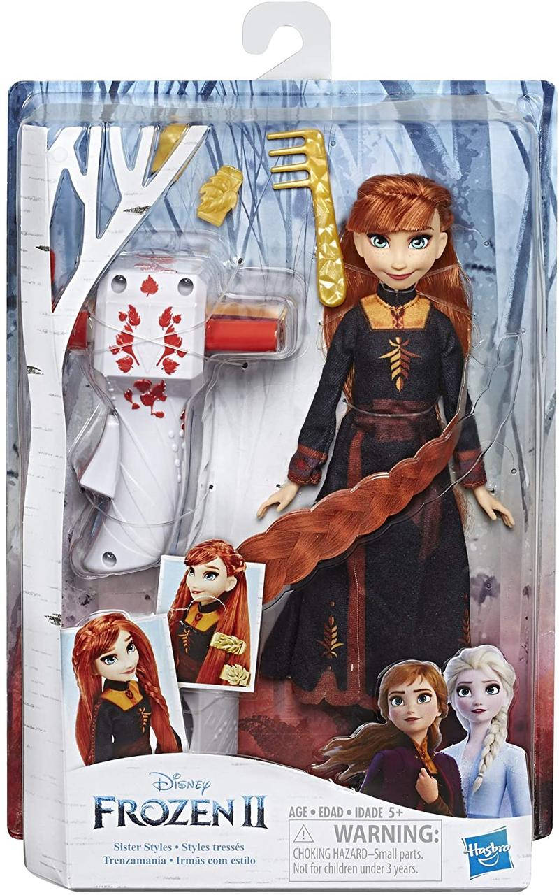 Кукла Холодное сердце Анна и прибор для плетения кос Магия причесок Disney Frozen 2 Anna E6950_E7003 Hasbro
Кукла Холодное сердце Анна и прибор для плетения кос Магия причесок Disney Frozen 2 Anna E6950_E7003 Hasbro