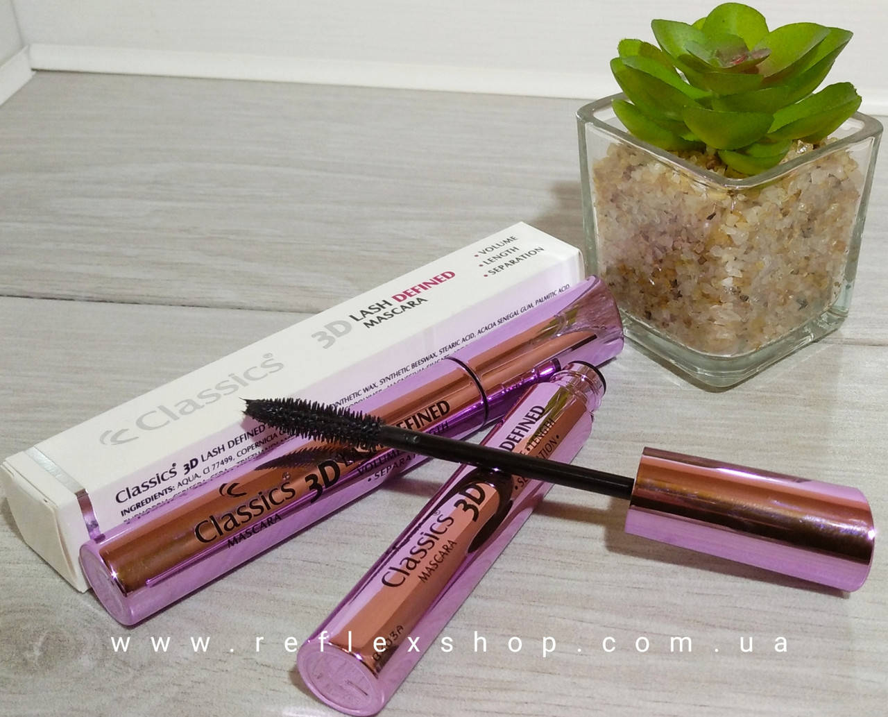 Тушь для ресниц Classic 3D lash Классик 3Д Объем удлинение, Черный
Тушь для ресниц Classic 3D lash Классик 3Д Объем удлинение, Черный