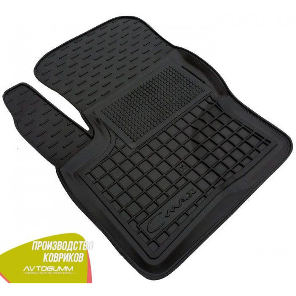 Коврик водительский в салон Ford C-Max 2002-2010 (Avto-Gumm) Автогум, Черный 
Коврик водительский в салон Ford C-Max 2002-2010 (Avto-Gumm) Автогум, Черный