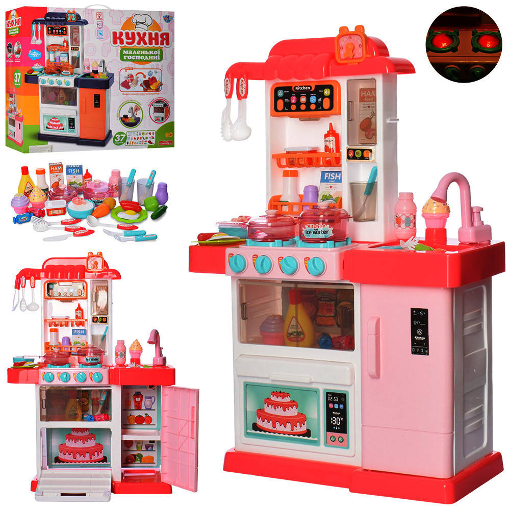 Детская кухня WD-P34 LIMO TOY 37 предметов, высота 76 см, духовка, плита, мойка (вода), часы
Детская кухня WD-P34 LIMO TOY 37 предметов, высота 76 см, духовка, плита, мойка (вода), часы