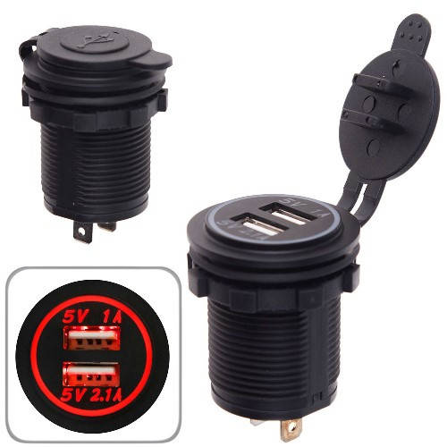 Автомобильное зарядное устройство 2 USB 12-24V врезное в планку NEW (10249 USB-12-24V 3,1A RED)
Автомобильное зарядное устройство 2 USB 12-24V врезное в планку NEW (10249 USB-12-24V 3,1A RED)