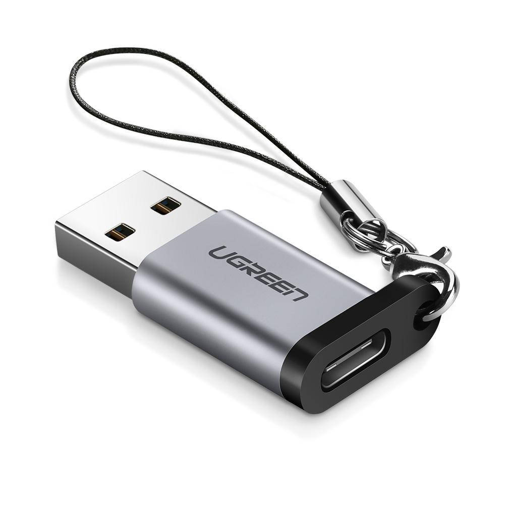 Адаптер USB C - USB 3.0 UGREEN 5 Гбит/с совместим с MacBook iPad Galaxy Зарядными устройствами и тд., Черный
Адаптер USB C - USB 3.0 UGREEN 5 Гбит/с совместим с MacBook iPad Galaxy Зарядными устройствами и тд., Черный