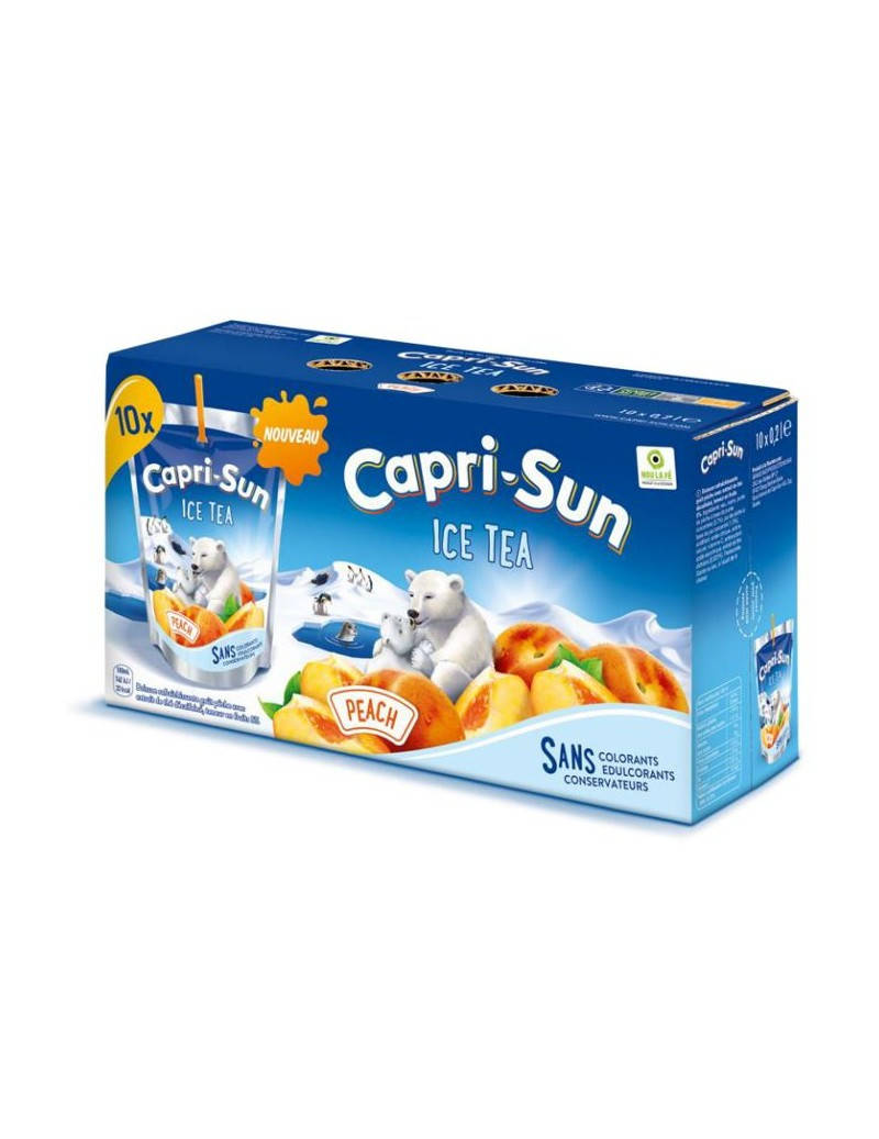Чай Capri-Sun Ice Tea - 10 шт. 200мл. 
Чай Capri-Sun Ice Tea - 10 шт. 200мл.