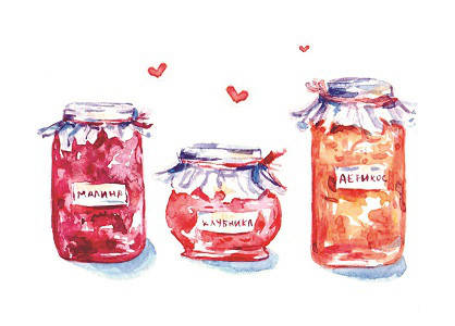 Открытка "Вкусный джем"
Открытка "Вкусный джем"