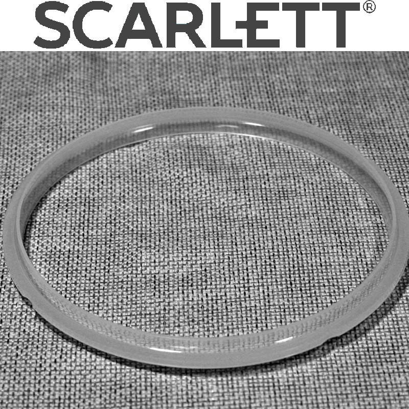 Уплотнительное силиконовое кольцо для крышки мультиварки-скороварки SCARLETT
Уплотнительное силиконовое кольцо для крышки мультиварки-скороварки SCARLETT