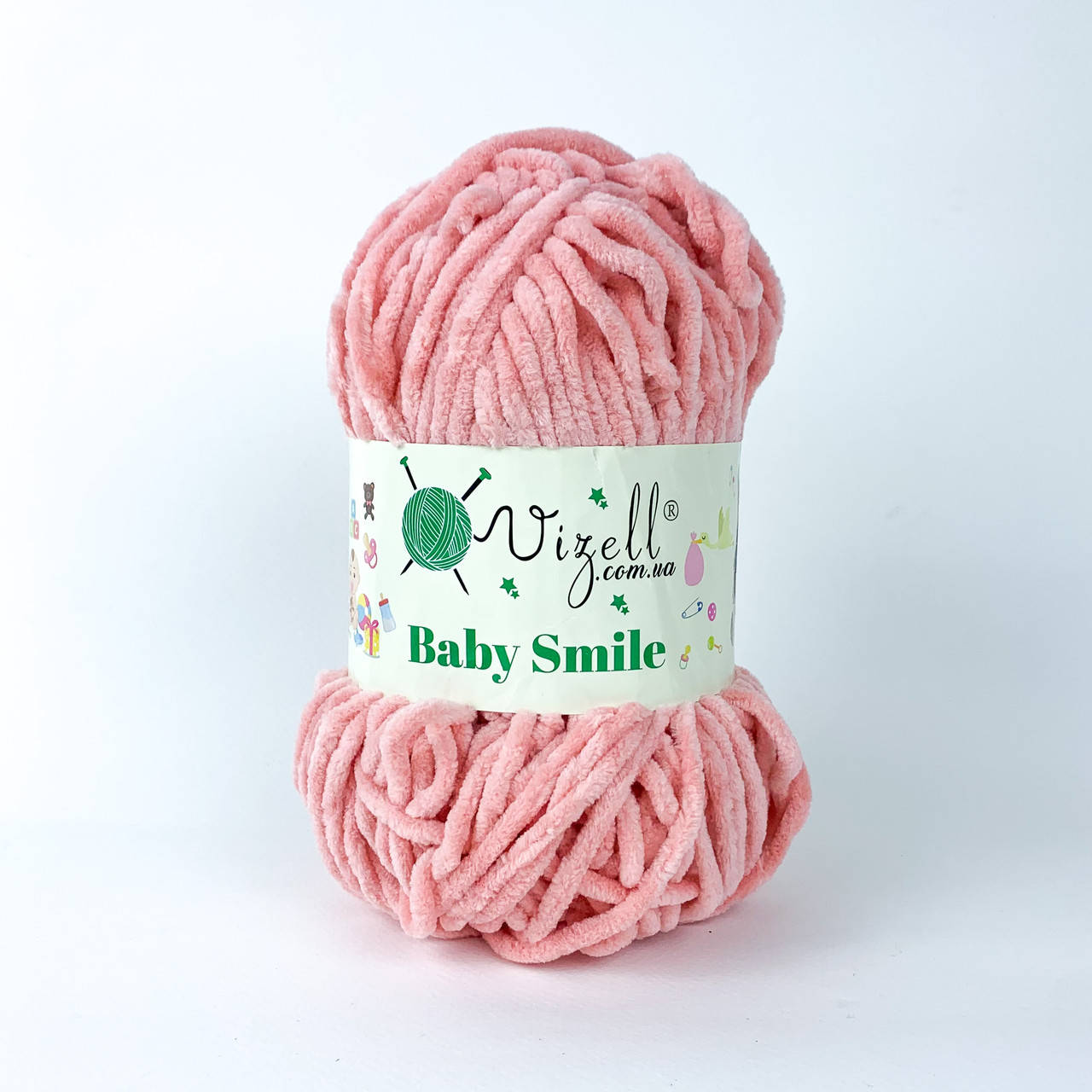 Vizell Baby Smile (Визелл Беби Смаил) № 009 персиковый (Пряжа плюшевая, нитки велюр для вязания)
Vizell Baby Smile (Визелл Беби Смаил) № 009 персиковый (Пряжа плюшевая, нитки велюр для вязания)
