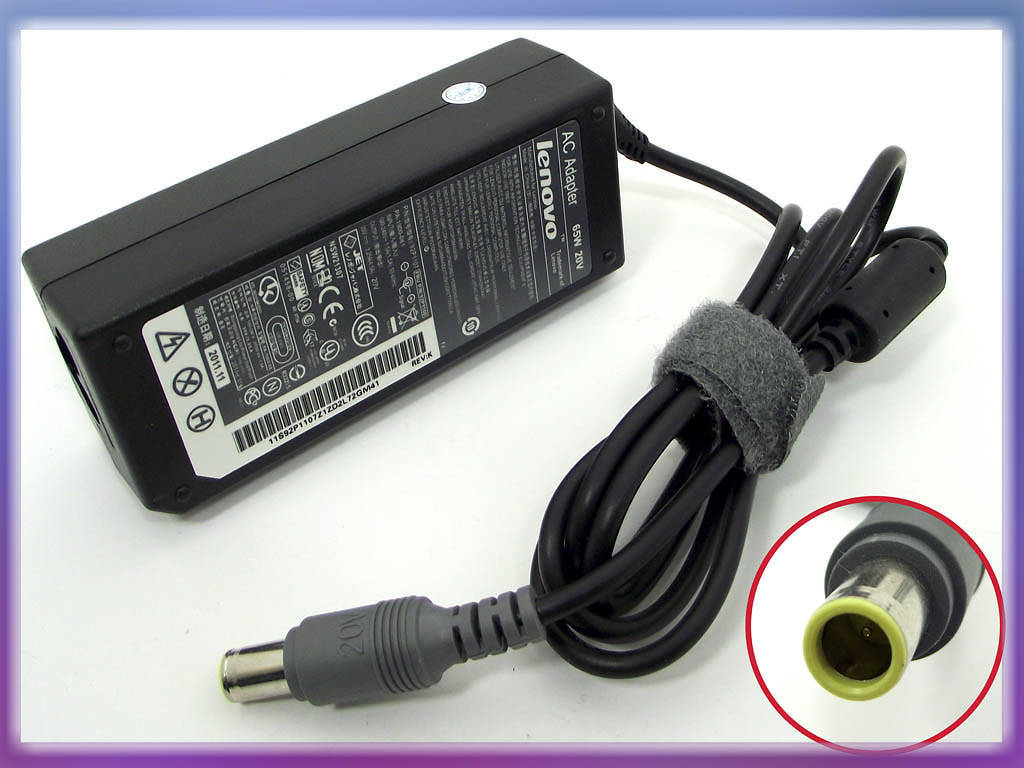 Блок питания для Lenovo SL400, SL410, SL500, SL510, E30, E40, E50, V480, B590 (20V 3.25A 65W (7.9*5.5+Pin)).
Блок питания для Lenovo SL400, SL410, SL500, SL510, E30, E40, E50, V480, B590 (20V 3.25A 65W (7.9*5.5+Pin)).