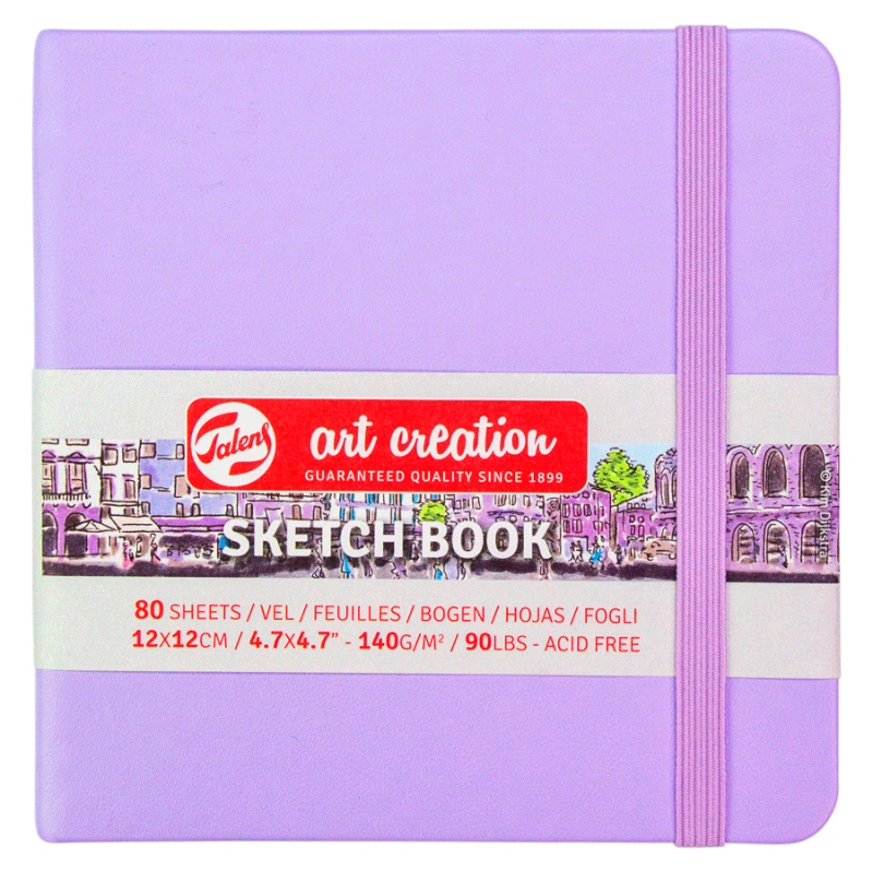 Блокнот для графики Talens Art Creation 12*12см 80л 140г/м пастельно-фиолетовая обложка, Фиолетовый
Блокнот для графики Talens Art Creation 12*12см 80л 140г/м пастельно-фиолетовая обложка, Фиолетовый