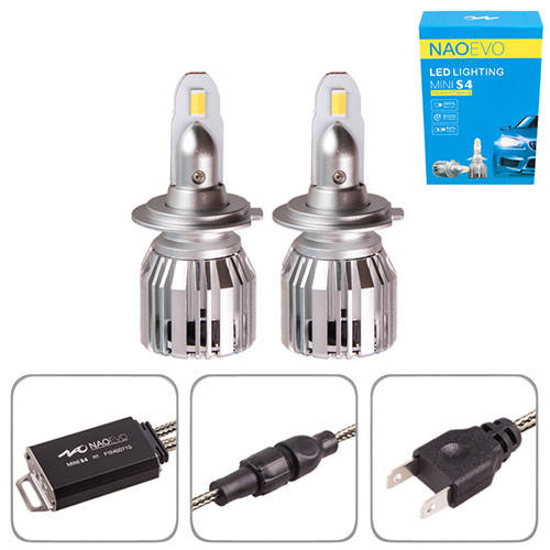 Лампы NAOEVO S4 LED H7 Flip Chip/9-16V/30W/3600Lm EMERGENCY 3000K/3000K/4300K/ 6500K
Лампы NAOEVO S4 LED H7 Flip Chip/9-16V/30W/3600Lm EMERGENCY 3000K/3000K/4300K/ 6500K