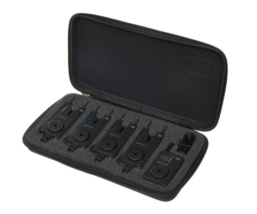 Карповые сигнализаторы поклевки Carp Pro Cratus набор 4+1 
Карповые сигнализаторы поклевки Carp Pro Cratus набор 4+1