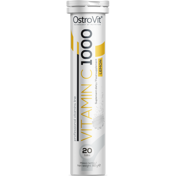 Vitamin C 1000 OstroVit 20 Tabs Effervescent
Vitamin C 1000 OstroVit 20 Tabs Effervescent