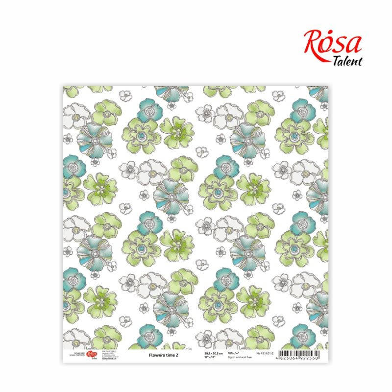 Бумага для скрапбукинга "Flowers time" 2, 30,5 * 30,5см, 180г / м2 ТМ ROSA Talent (481401-2)
Бумага для скрапбукинга "Flowers time" 2, 30,5 * 30,5см, 180г / м2 ТМ ROSA Talent (481401-2)