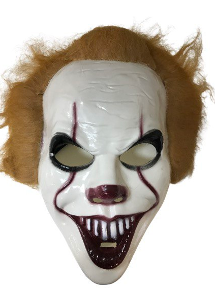 Маска Клоун Пеннивайз из к/ф "ОНО" ABC улыбка
Маска Клоун Пеннивайз из к/ф "ОНО" ABC улыбка