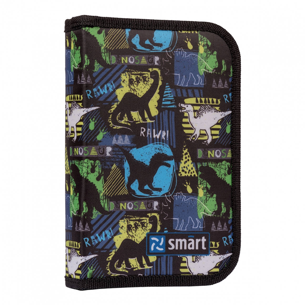 Пенал твердий SMART одинарний з двома клапанами HP-04 "Dino world", чорний, Черный
Пенал твердий SMART одинарний з двома клапанами HP-04 "Dino world", чорний, Черный