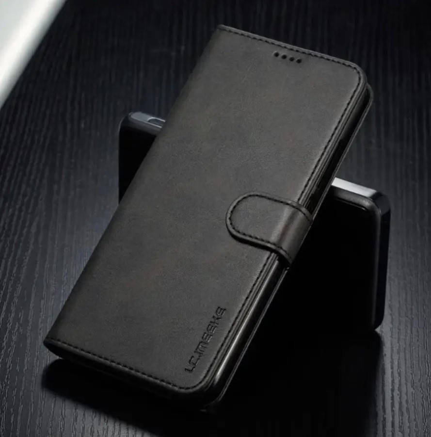 Кожаный чехол книжка IMEEKE для Xiaomi Redmi 9A с визитницей (Разные цвета) Черный 
Кожаный чехол книжка IMEEKE для Xiaomi Redmi 9A с визитницей (Разные цвета) Черный