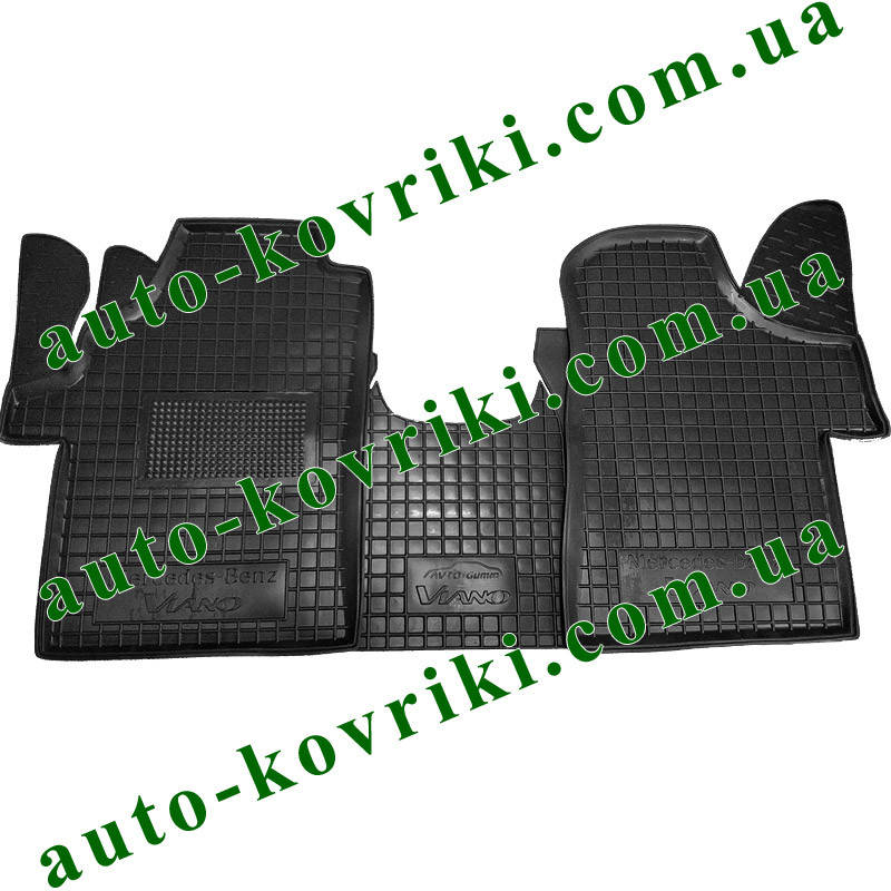 Резиновые коврики в салон Mercedes-Benz Vito/Viano (W639) 2003-2014 (Avto-Gumm), Черный
Резиновые коврики в салон Mercedes-Benz Vito/Viano (W639) 2003-2014 (Avto-Gumm), Черный