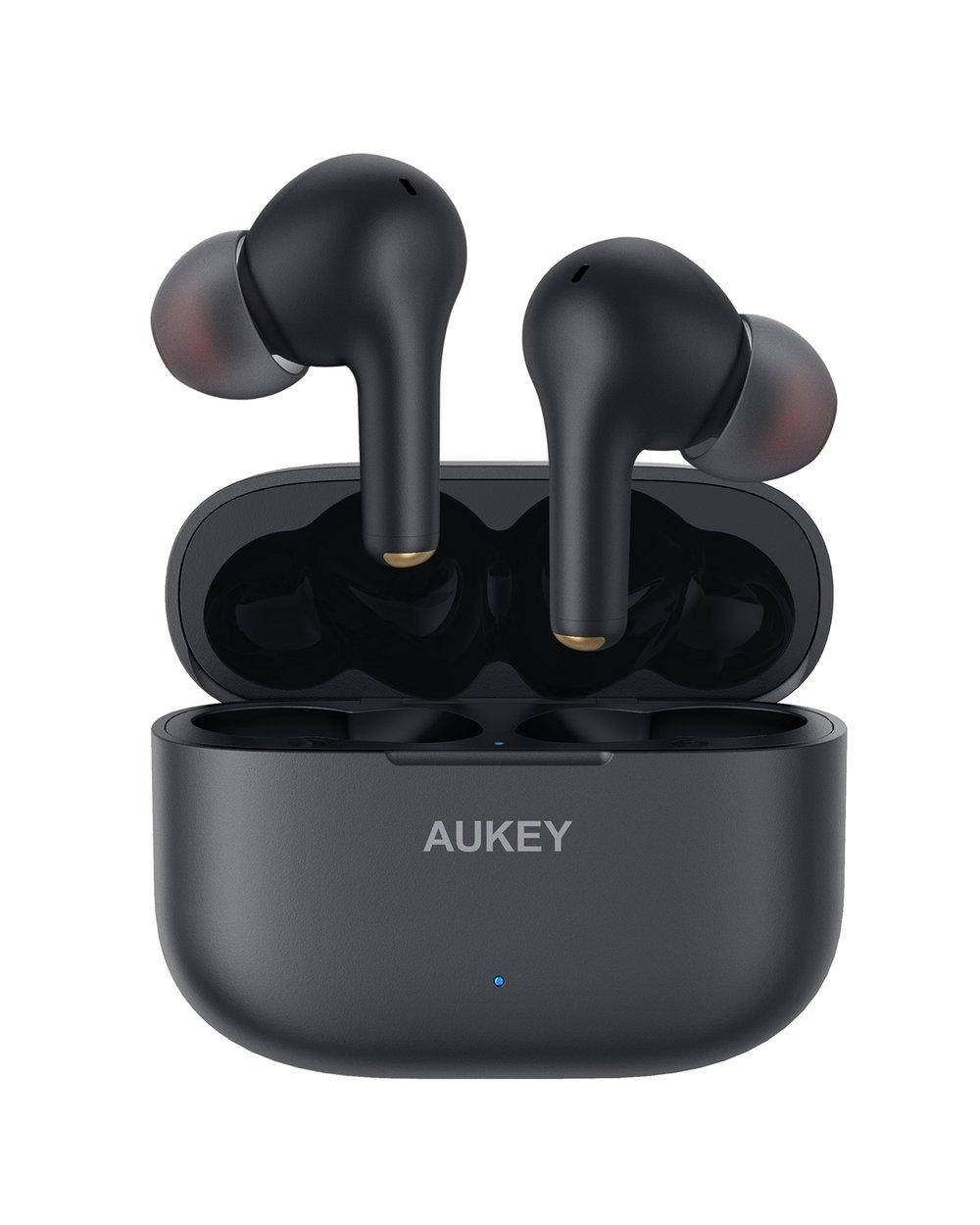 AUKEY EP-T27 Soundstream Беспроводные наушники с шумоподавлением IPX7 Водонепроницаемые, Черный
AUKEY EP-T27 Soundstream Беспроводные наушники с шумоподавлением IPX7 Водонепроницаемые, Черный