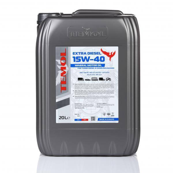 Масло дизельное 15W-40 TEMOL EXTRA DIESEL 15W-40 канистра 20 л, масло 15в40 дизель, олива 15в40 дизель
Масло дизельное 15W-40 TEMOL EXTRA DIESEL 15W-40 канистра 20 л, масло 15в40 дизель, олива 15в40 дизель