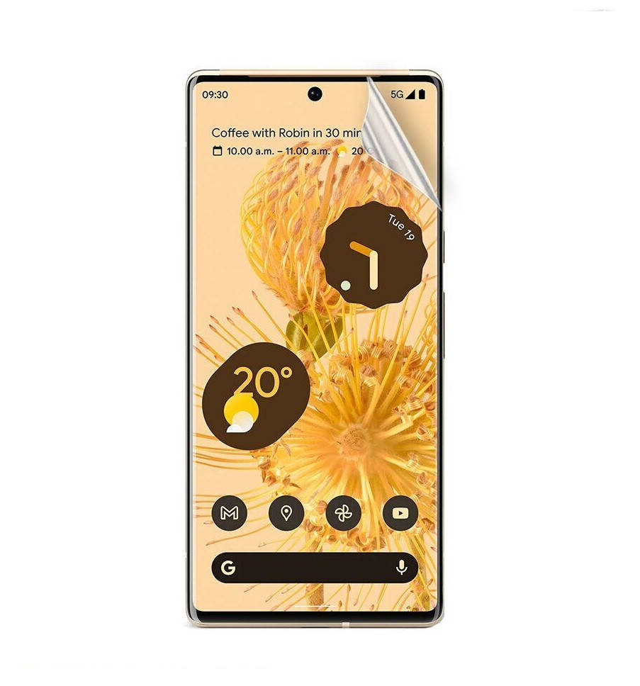 Полиуретановая матовая пленка MIL-STD дисплей + камера для пиксель Google Pixel 6 pro, Прозрачный
Полиуретановая матовая пленка MIL-STD дисплей + камера для пиксель Google Pixel 6 pro, Прозрачный
