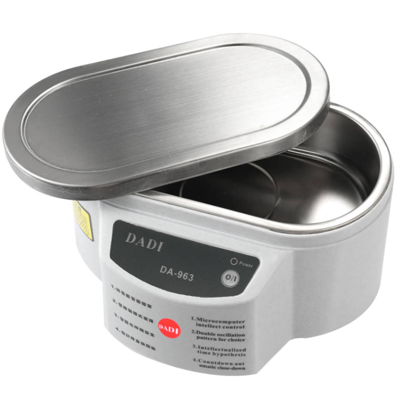 Стерилизатор ультразвуковой Ultrasonic Cleaner DADI DA-963 на 30 Вт и 500 мл 
Стерилизатор ультразвуковой Ultrasonic Cleaner DADI DA-963 на 30 Вт и 500 мл