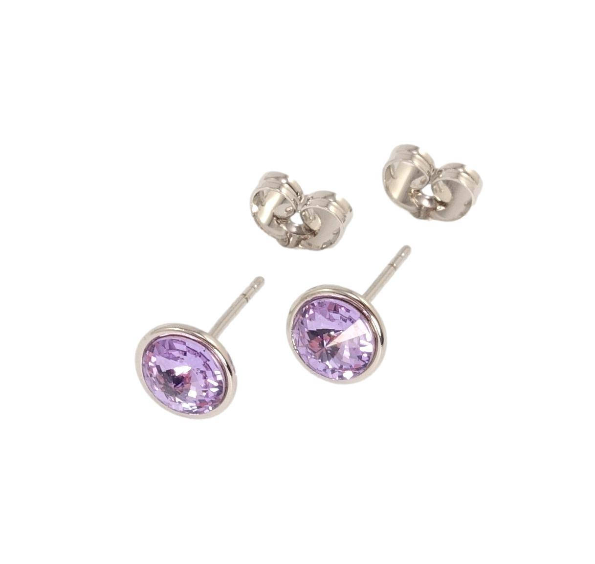 Серьги Xuping Родий с кр-ми Swarovski гвоздики (пуссеты) "Кристалл Provence Lavender" ø 8мм
Серьги Xuping Родий с кр-ми Swarovski гвоздики (пуссеты) "Кристалл Provence Lavender" ø 8мм
